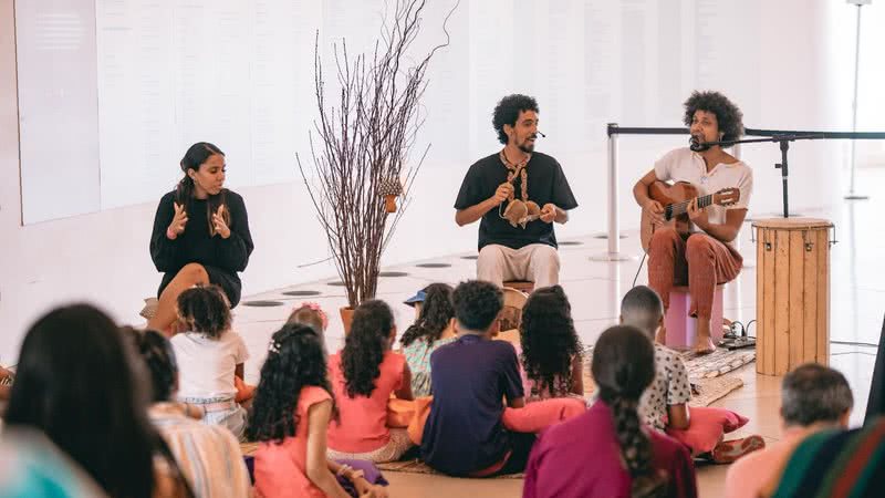 Contação de Histórias no Museu do Amanhã - Foto: Albert Andrade