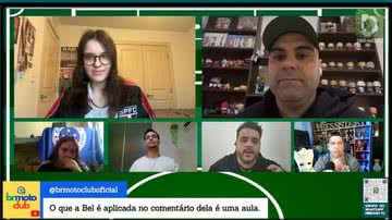 Isabel Kotscho é comentarista do programa Dibrano FC - foto: redes sociais