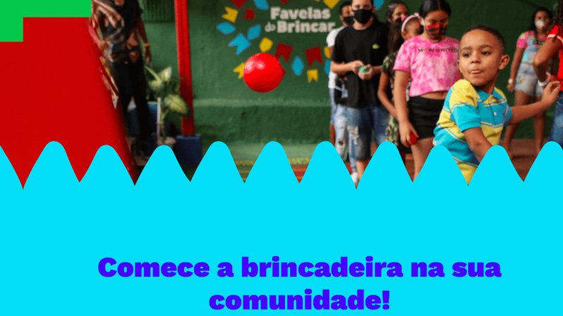 A brincadeira é um direito de toda criança - Foto: site unidos pelo brincar