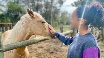 Organização social Natureza Conecta utiliza a Terapia Assistida por Animais como ferramenta de cuidado em saúde mental. - Foto: Divulgação