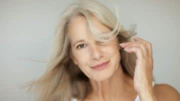 Mulher em idade de menopausa