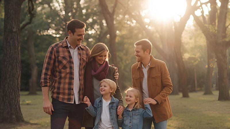 Famílias multiparentais: o afeto e a convivência têm o mesmo peso que a biologia - Foto: Canva Pro