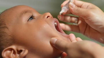 A cobertura vacinal da pólio está muito baixa
