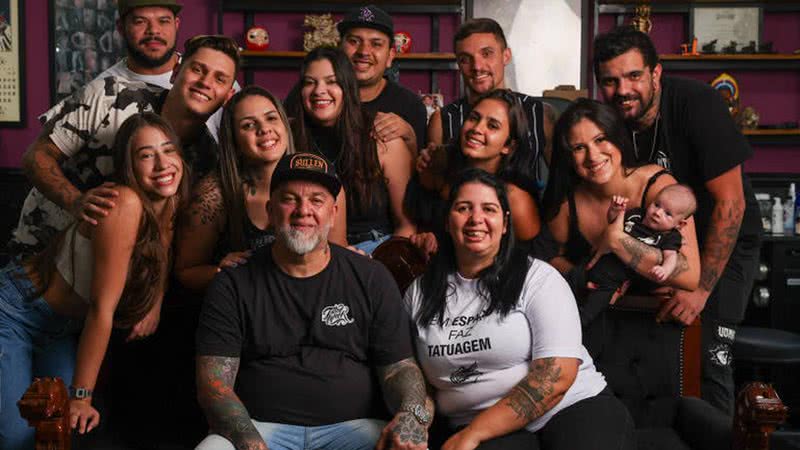 Esther Gawendo e família Tatoo Week