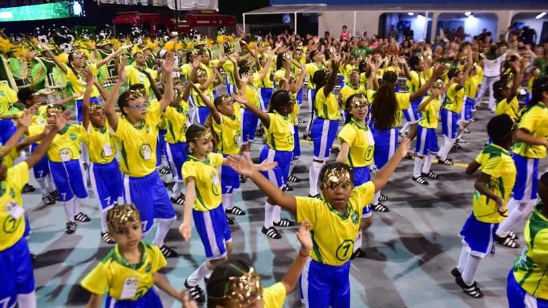 Ala infantil da Camisa Verde e Branco/SP