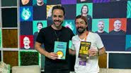 Thiago Godoy e Eduardo Feldberg na Bienal do livro