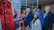 O presidente Lula em evento para receber o Manto Tupibambá em 2024 - foto: Jennyffer Bekoy Tupinambá