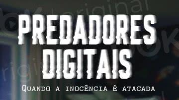 Desenho feito por um aluno de 6 anos sobre predadores digitais