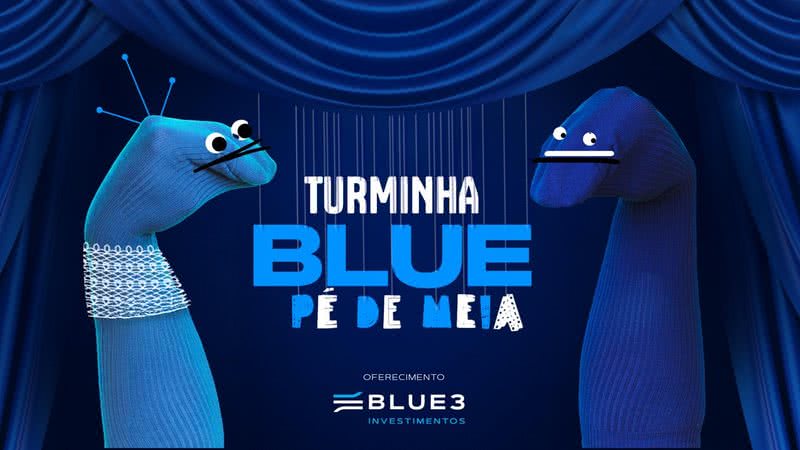 O cartaz da série "Turminha Blue Pé de Meia" - Divulgação