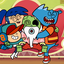 Personagens do programa infantil Gigablaster - Foto: Divulgação/Gloob