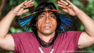 Daniel Munduruku, autor de “Antologia de contos indígenas de ensinamento - Tempo de histórias” - Foto: Luciano Avanço