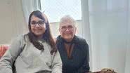 Neusa junto com sua neta Laura - arquivo pessoal