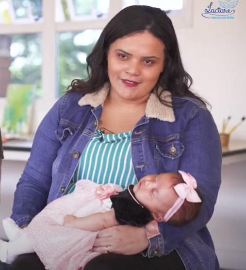 Laila Escolha começou a doar leite em 2024
