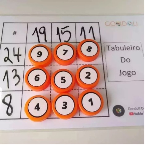 Jogo de Tabuleiro - 2 em 1 Cinco Marias